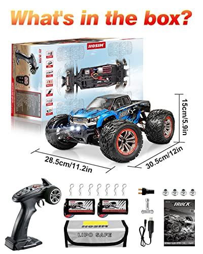 Hosim Kmh Wd High Speed Rc Monster Trucks Scale Large