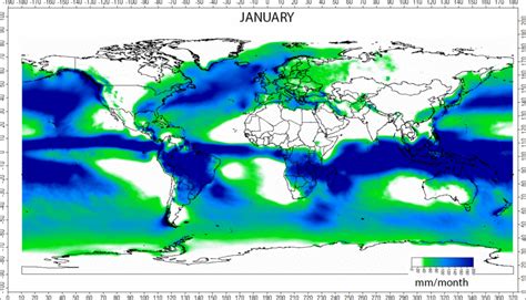 A nice global precipitation monthly animation by Greenmind1980 - MW&A