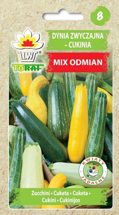 Cukinia Mix Odmian New Cucurbita Pepo L Toraf Sklep Empik