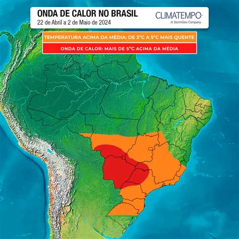 Brasil Enfrenta Nova Onda De Calor No Final De Abril Climatempo