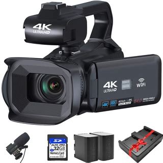 Vetek Camcorder K Video Camera X Digital Camerafor Live Streaming