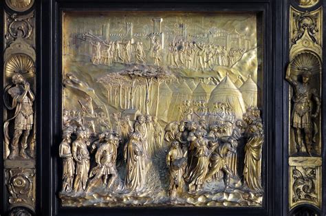 Ghiberti Gates Of Paradise Joshua Panel Lorenzo Ghiberti Flickr