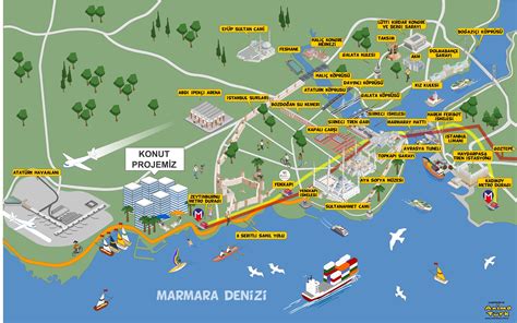 Istanbul Tourist Attractions Map Pdf Updated 2023 Istanbul Istanbul