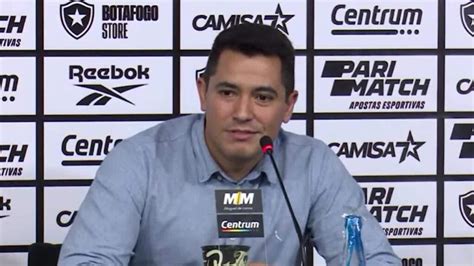 Novo diretor de futebol do Botafogo Pedro Martins é apresentado e