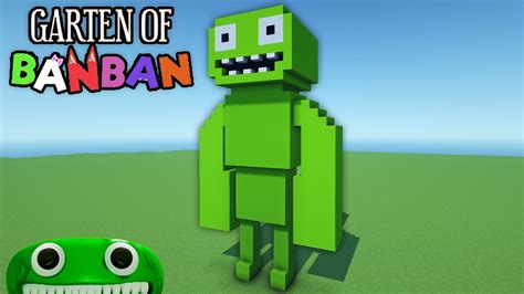 Minecraft Tutorial How To Make A Jumbo Josh Statue Garten Of Banban