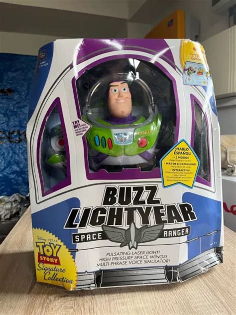 BUZZ LIGHTYEAR TOY Story Collection Signature Thinkway Toys Pixar Buzz