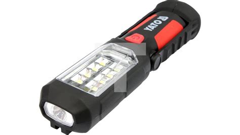 Yato Latarka Diodowa Warsztatowa 8 1 LED 2w1 Magnetyczna 3xAA YT 08513