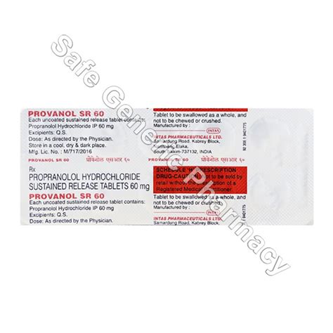 provanol sr mg lowest price reviews quality sgp
