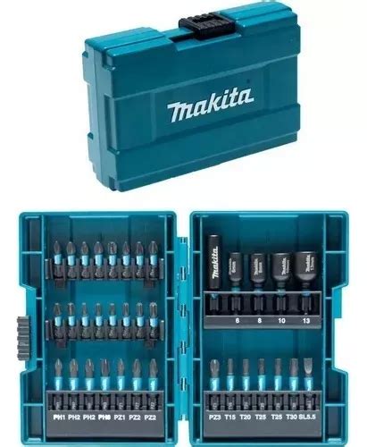 Set Pzs De Puntas Atornillar Makita B Impact Black