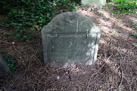 Row Of May Headstones Approximately Metres North East Of The