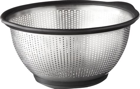 Amazon Kitchenaid Stainless Steel Colander Quart Black Home