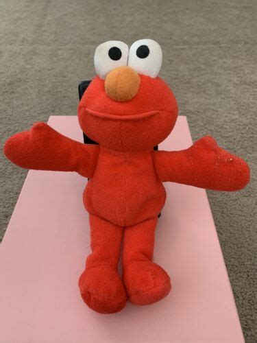 Sesame Street Elmo Bean Bag Plush Tyco 9 Plush Toy 1997 4668099761