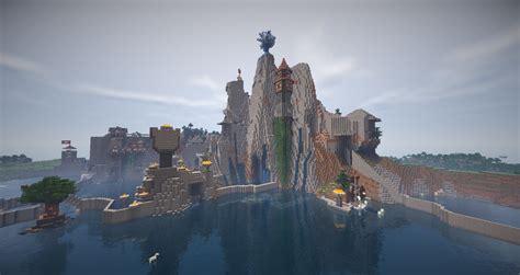 Mountain Fortress Minecraft Map