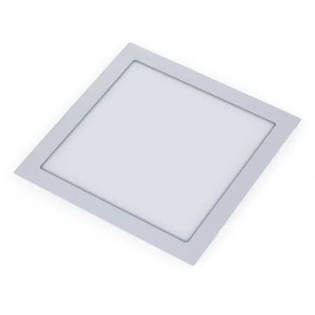 Painel Plafon De Embutir Quadrado Branco 30cm Led 24W 3000K Bivolt