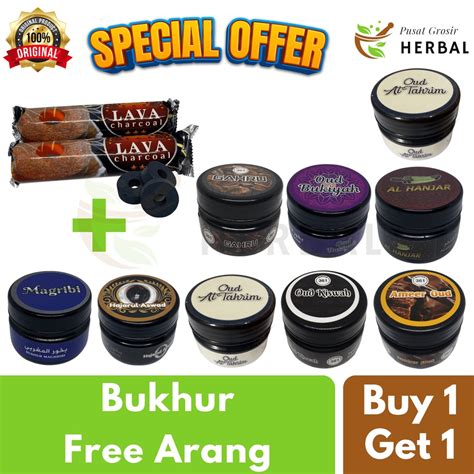 Jual Paket Buhur Bukhur Bakhoor Bukhoor Arab Wewangian Beragam Varian