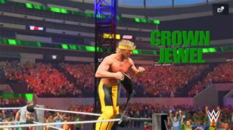 WWE 2K23 CROWN JEWEL LOGAN PAUL USES BRASS KNUCKLE TO STEAL THE US