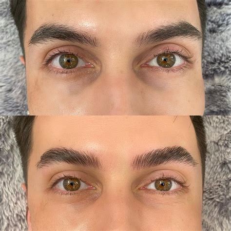 Eyebrow Tinting Before And After Men