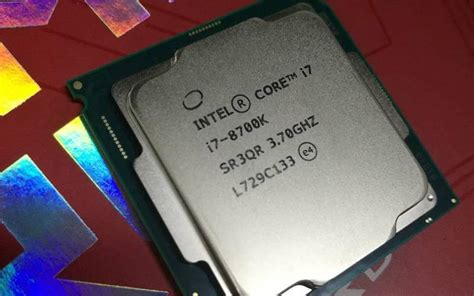 Intel 酷睿i7 8700k 快懂百科