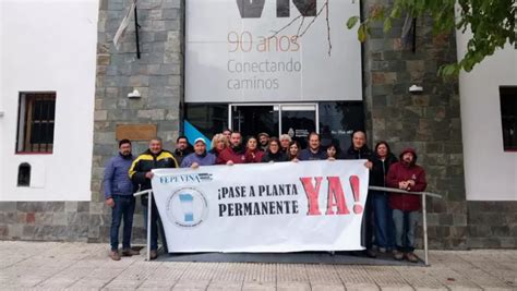 El Sindicato De Vialidad Nacional Exige El Pase A Planta Permanente De