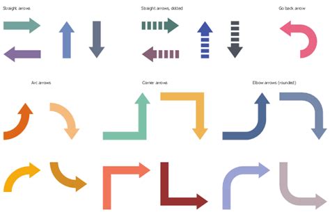 Design elements - Workflow arrows | Design elements - Scrum arrows ...