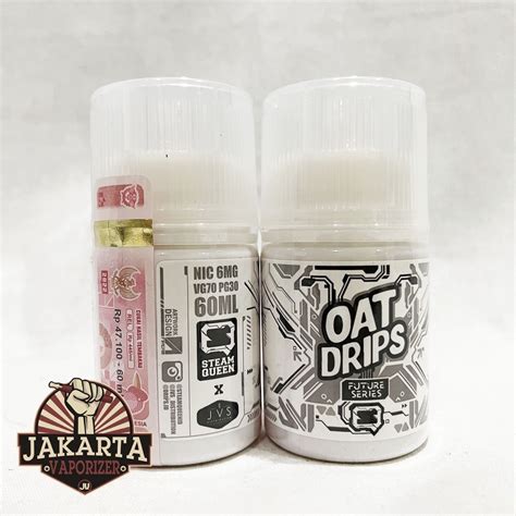 Jual OAT DRIPS FUTURE SERIES V6 STRAWBERRY OATS 60ML 3MG 6MG BY JVS