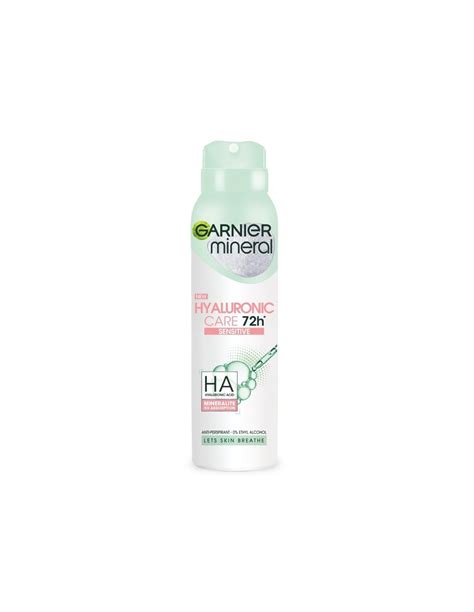 Garnier Mineral Antyperspirant Damski Hyaluronic Care 72h Sensitive 150 Ml