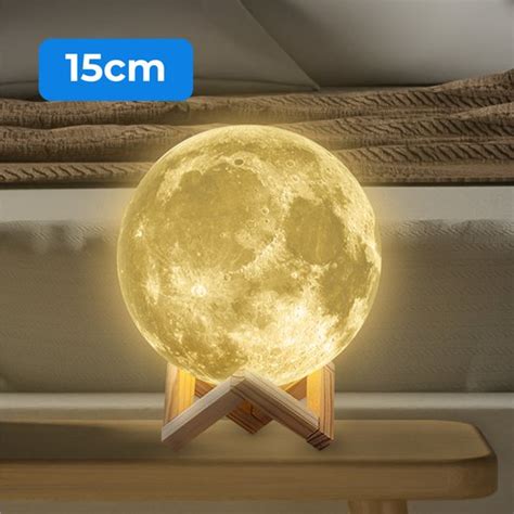 Nuvance Maanlamp D Tafellamp Cm Warm Wit Maan Lamp Moon