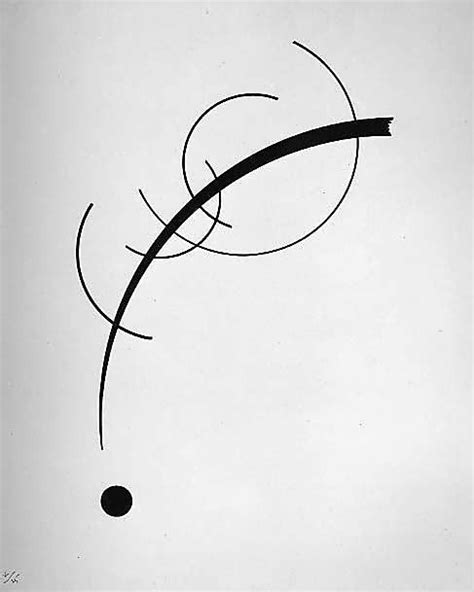 A Black And White Photo Of An Abstract Object With Curved Lines On The