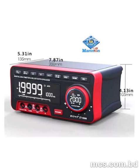 Zoyi Zt Digital Multimeter And Bluetooth Speaker Mcs