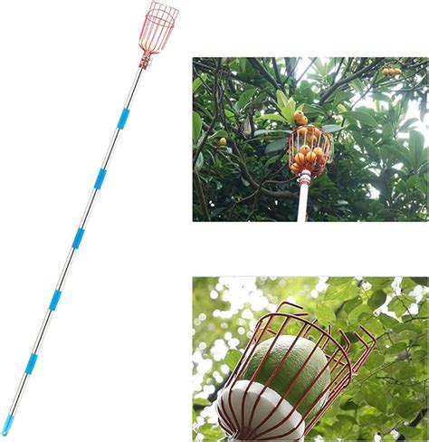 Amazon BestFire Fruit Picker Tool 10 Foot Fruit Picking Pole With