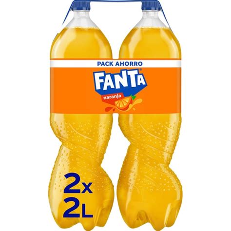 Refresco Naranja Con Gas Pack 2 Botellas 2 L FANTA Supermercado El