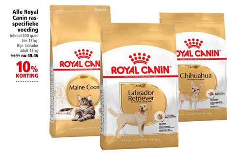 Royal Canin Hondenvoer Kattenvoer Folder Aanbieding Bij Welkoop Details