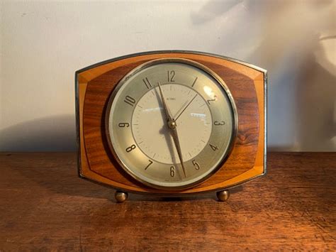 Metamec Electric Mantle Clock Etsy