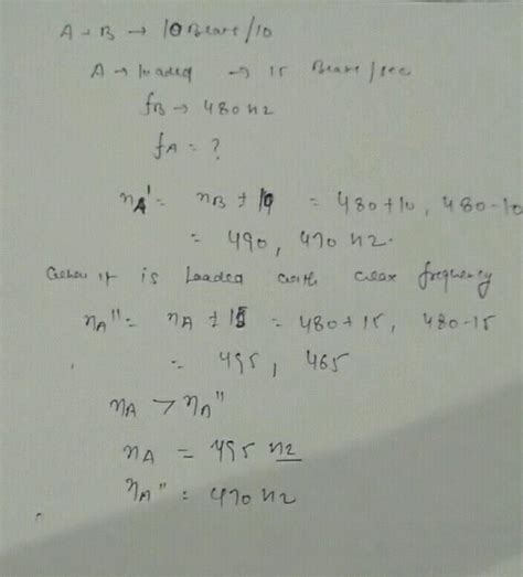 Two Tuning Forks A And B Produce Beats Per Second When Sound Fork A