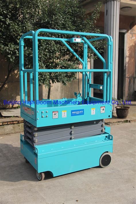 3 9 Meter Automatic Mini Scissor Lift China Small Scissor Lift And