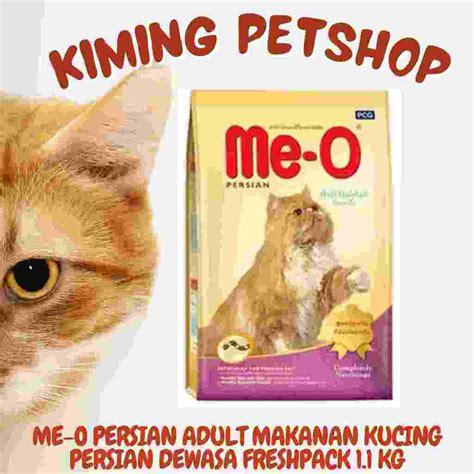 Jual ME O PERSIAN Adult Makanan Kucing Persia Dewasa MEO Freshpack 1 1