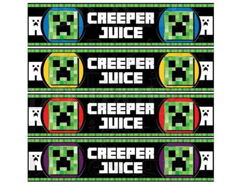 Best Creeper Juice Printable Label Artofit