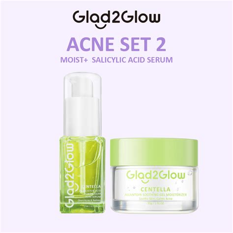 Special Bundle In Glad Glow Pcs Skincare Paket Moisturizer Gel