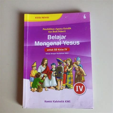 Jual BUKU BELAJAR MENGENAL YESUS KELAS 4 Shopee Indonesia