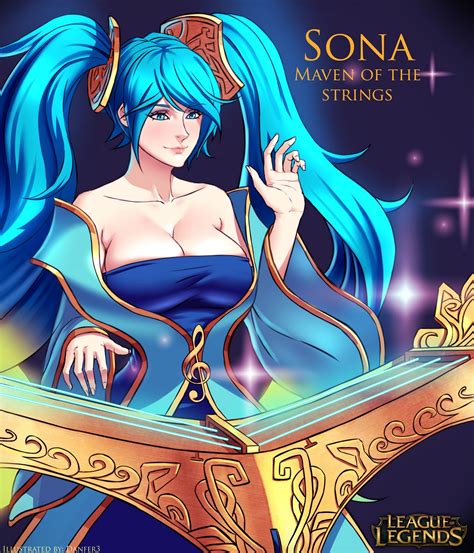 League Of Legends Sona Fan Art