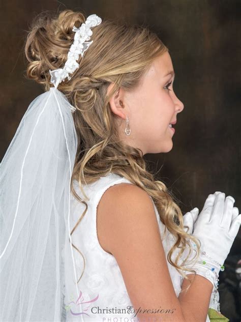 First Communion Tiara Veil 4581