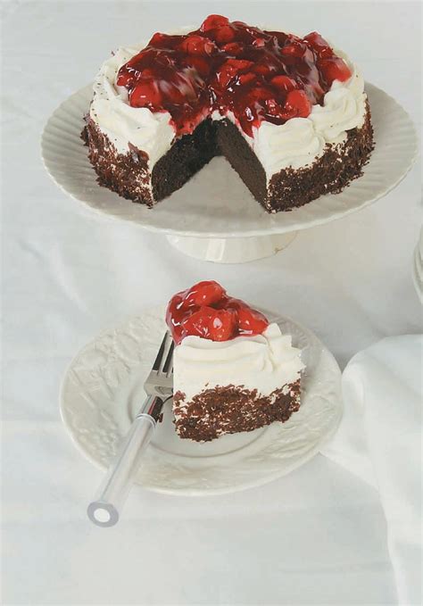 Black Forest Cake and Slice - Prepared Food Photos, Inc.