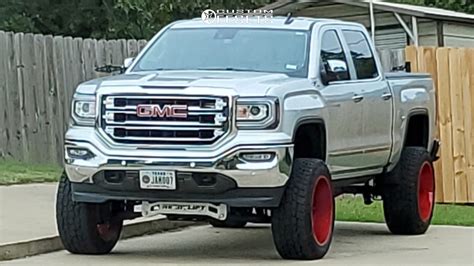 2018 Gmc Sierra 1500 Wheel Offset Aggressive 1 Outside Fender Suspension Lift 7 5 1180709