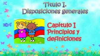 Ley C Digo De Infancia Y Adolescencia Colombia Ppt