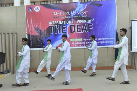 The Islamia University Of Bahawalpur Observed International Week Of