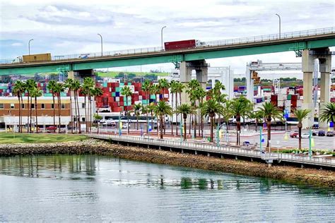 Terminal Island Bridge in San Pedro Photograph by Kirsten Giving - Pixels