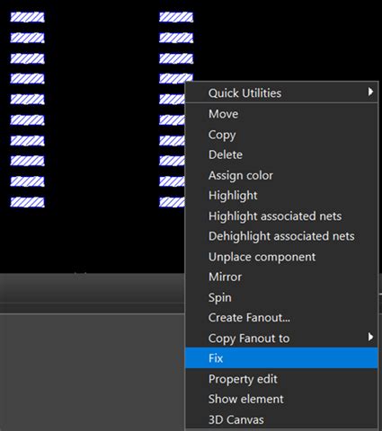 Allegro Tip Of The Week Fixing Unfixing Elements In The Design