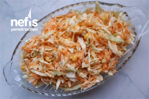 K Z Mla Coleslaw Salatas Nefis Yemek Tarifleri