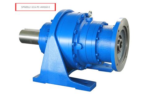 Flange Input Right Angle Big Output Torque Planetary Gearbox With Motor