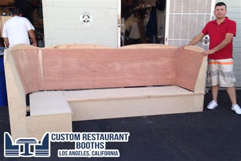 Custom Commercial Upholstery Restaurant Booth Manufacturer